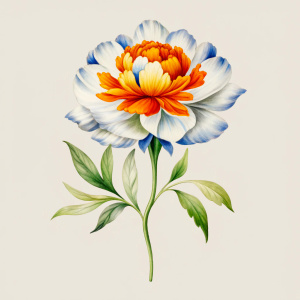one big beautiful flower