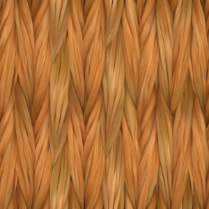 Straw texture stylized seamless