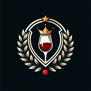 logo wine black white colour 