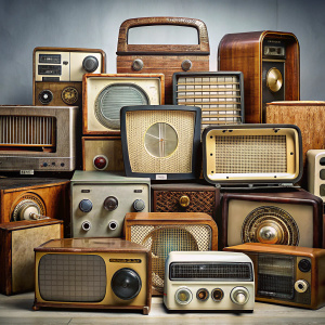  coleccion de radios antiguos