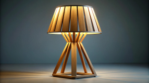 plywood table lamp