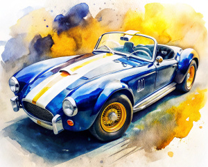 AC Cobra 427 cabrio ,extremely deatiled, HQ 