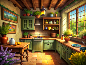 Provence kitchen