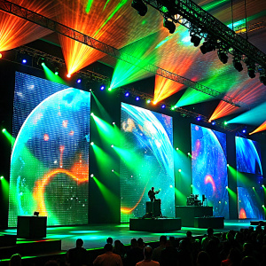 LED Screens & Lighting Fixtures: Transform your events into visual spectacles with our state-of-the-art LED screens and dynamic lighting fixtures. We bring your ideas to life, adding vibrancy and energy to every corner of your occasion.