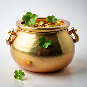 st. Patrick gold pot