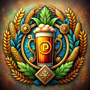 Logo for an instagram beer page