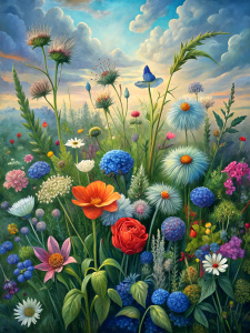 wild flowers by franz marx