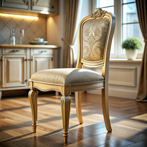 photorealism,fancy kitchen chair,hyperrealism,high detail,daylight,high resolution,64k,lots of details,high quality,artwork,professional photo,3D



