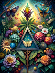 ((sine squared theta plus cos squared theta equals one)),((double exposure)),$flora$,figurative,((Cartoonist v2,Dark Fantasy)),highly detailed,tempera painting,16k uhd