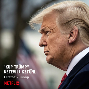 Donald Trump'ın zihni. Netflix belgeseli. Türkçe altyazılı. Trump'ın yakından çekilmiş yüz portresi.