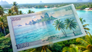 el billete de 1000 rupias de Maldivas sea considerado el más bello del mundo