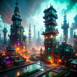 cyberpunk in minecraft
