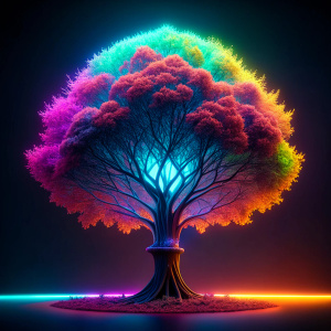 TREE neon colours