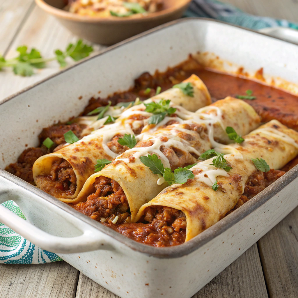 Beef Enchiladas