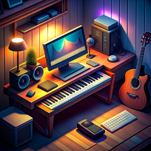 Compose music with computer