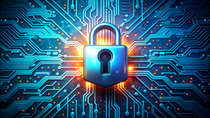 cyber Padlock circuit board security