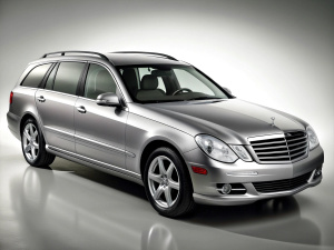 Luxurious sport station wagon car 