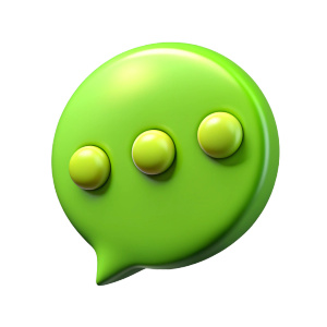 A MESSAGE BUBBLE