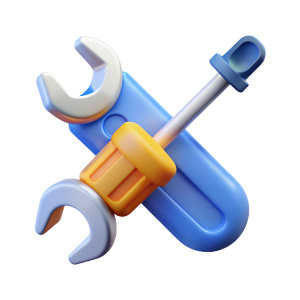 Repair tools with wrench and screwdriver. Fix and repair concept. 3d vector icon. Cartoon minimal style.
3d, icon, tool, car, repair, service, fix, wrench, technical, garage, screwdriver, support, construction, engineer, element, minimal, cartoon, machine, spanner, mechanic, equipment, toolkit, automobile, vector, man, business, technology, work, mockup, metal, sign, shop, worker, tools, plastic, minimalism, maintenance, mechanical, render, industrial, repairman, workshop, realistic, hand tools,