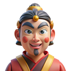 Chinese traditional drama,makeup,mask,face close-up, male