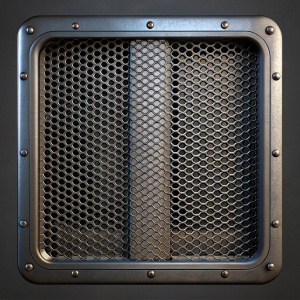 rejas metalicas malla grises