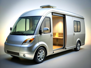  
Electric luxurious mobile home car 