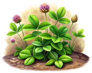 the clover plant