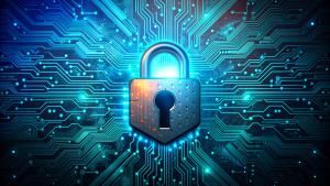 cyber Padlock circuit board security