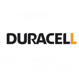 The Duracell logo, featuring bold sans-serif letters in dark hue, stands out against a pristine white background. Simple yet striking, the design highlights the brand's modern identity, fitting seamlessly with marketing efforts.