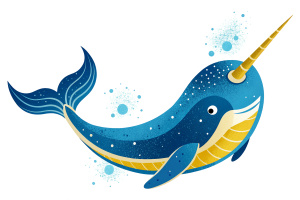 Narwhal illustration