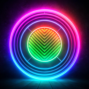 neon colours