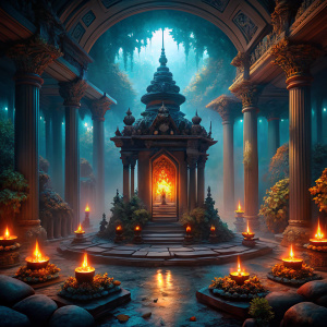 meditationszimmer tempel