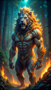 Nemean Lion (Greek Mythology): A formidable forest-dwelling beast with invincible skin and strength, known as one of the Twelve Labors of Hercules.
