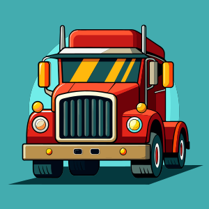 truck vector illustration