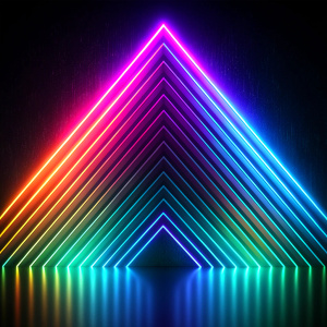 neon LINES colours