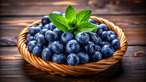 delicious blueberries 