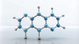 chemical isolated on white background, minimal, 4k