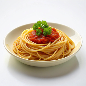 sphagetti plate