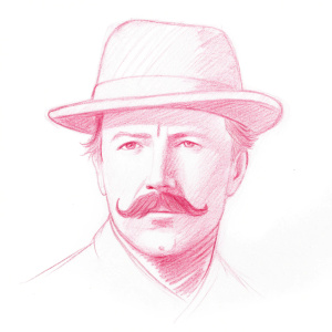 John Watson,19th century, bowler hat,moustache