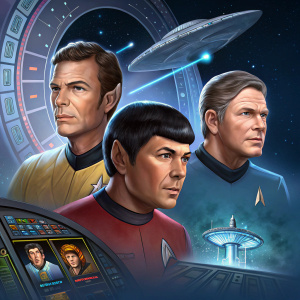Developing 'Star Trek: Against All Odds' slot game for IGT. Featuring iconic characters from the Star Trek universe, with a digital and sci-fi art style. Includes a variety of elements from the Star Trek franchise.