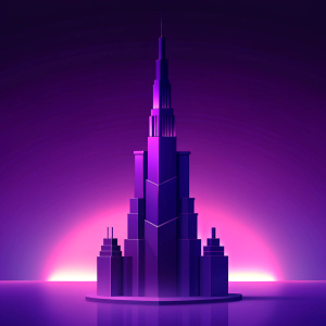 burf khalifa purple