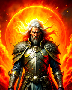 medieval fantasy warrior