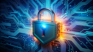 cyber Padlock circuit board security