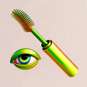 3d plastic mascara