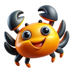 happy crab