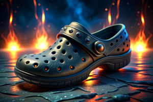 crocs in black