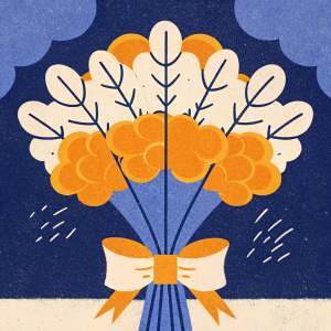 A bouquet icon