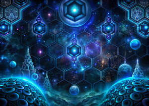  sci-fi pattern background 