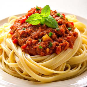 pasta with bolognese sauce