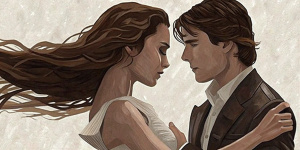Tom Cruise is circling in the arms of Keira Knightley, hair fluttering in the wind